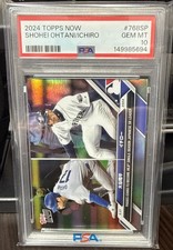 2024 Topps Now - Shohei Ohtani, Ichiro Suzuki #768SP Sp Variations