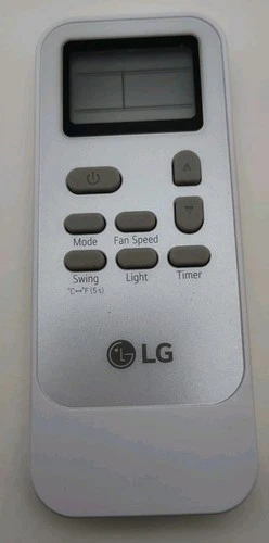 LG DG11J1-65 A/C Air Conditioner Remote Control-White