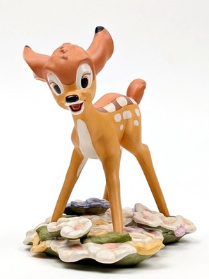 WDCC 41033 Bambi Purty Flower - Porzellan Figur