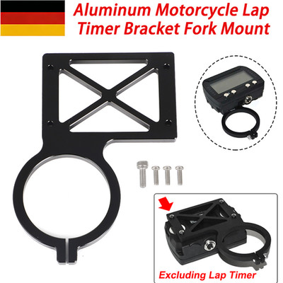 Motorcycle Lap Timer Bracket Fork Mount For AIM Solo 2 / Solo 2 DL 50mm Fork