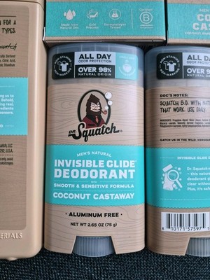 Dr. Squatch 5 Soap Set, 5 oz bars  w/other sort after items Retail $89+