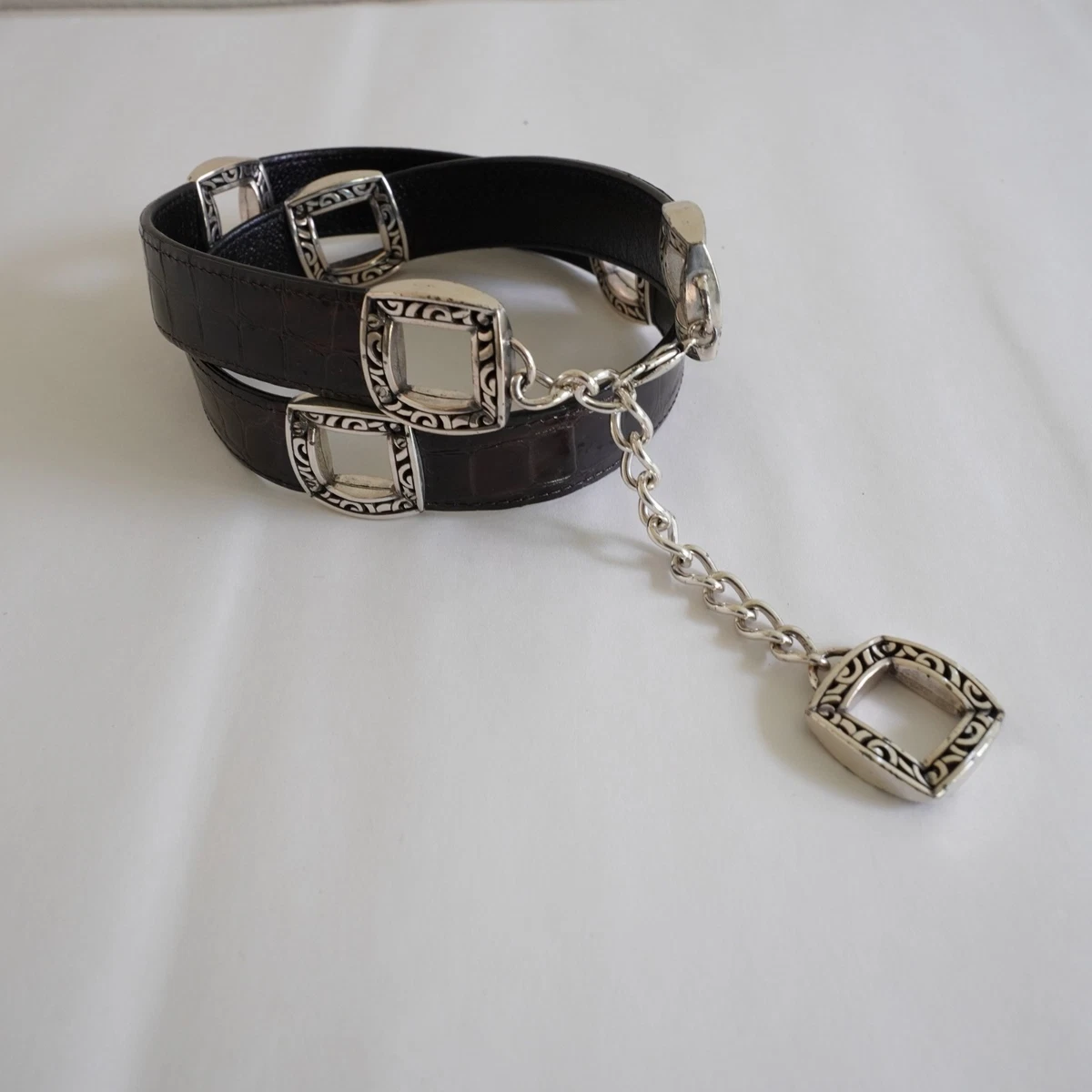 Chain Belt Silver 34 Size Belts for Women for sale | eBay