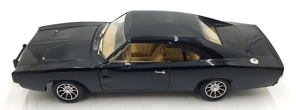 Ertl 1/18 Scale Diecast DC121125A - 1969 Dodge Charger - Black - Image 4 of 4