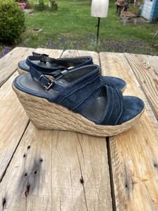 navy wedges size 4