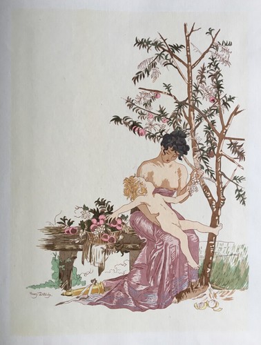 DETOUCHE, HENRY (1854-1913) - LES PÉCHÉS CAPITAUX - 7 PL. H.T. - BOUDET - 1900. - Picture 4 of 7