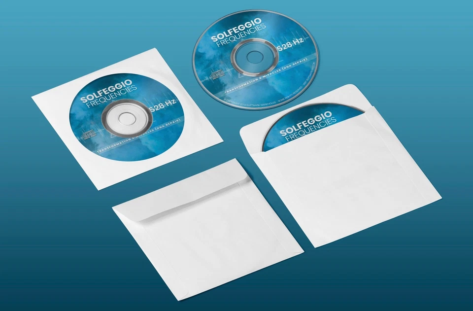 Solfeggio Healing Frequencies - 528 Hz Meditation CD - Mind and Body in Harmony - Image 2 of 2