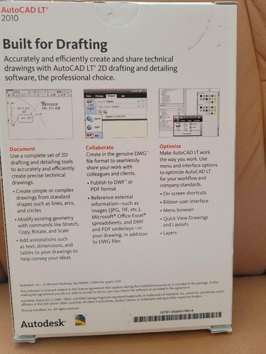 AutoCAD LT 2010 NEU!!! UPGRADE Version !!! ( English) ......-21-... - Bild 3 von 3