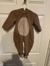 Carters Bunting Costume Hooded Brown Reindeer Baby Infant Size 9 Months