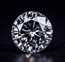 5 Ct Certified Round Cut Diamond VVS1 Lab Grown Natural D Color Enagament Ring