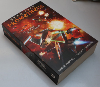 STAR TREK PROMETHEUS Bd. 3: INS HERZ DES CHAOS, CROSSCULT, NEU & UNGELESEN!