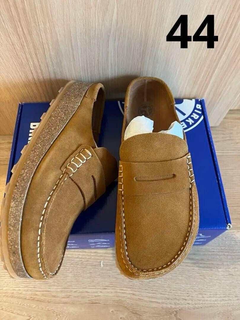 BIRKENSTOCK Naples Flats Shoes Clogs Sandals BROWN Size 44 BIRKENSTOCK Naples Flats Shoes Clogs Sandals BROWN Size 44