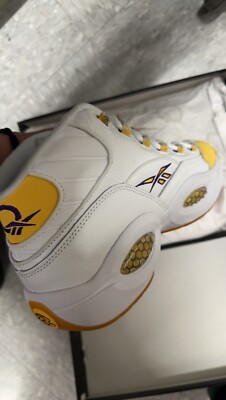 Size 10 - Reebok Question Mid Yellow Toe 2023 (Allen Iverson) | eBay