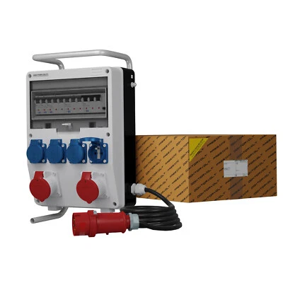 Stromverteiler TD-S/FI 2x16A 4x230V franz System SKHU Kabel 5x4mm2 Doktorvolt® - Bild 1 von 3