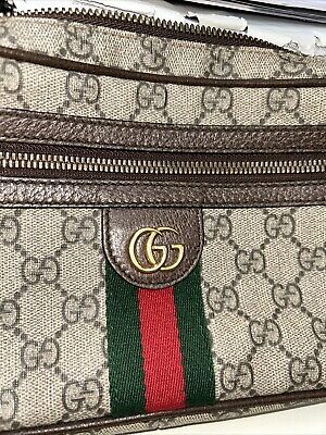 Gucci GG Supreme Monogram Ophidia Meidum Beige Canvas Fanny Gucci GG Supreme Monogram Ophidia Meidum Beige Canvas Fanny