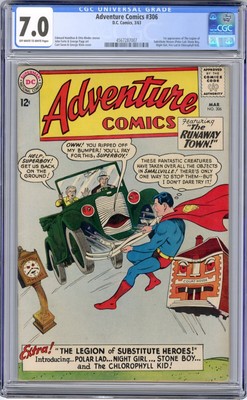 Adventure Comics #306 - DC 1963 Silver Age Issue - CGC FN/VF 7.0