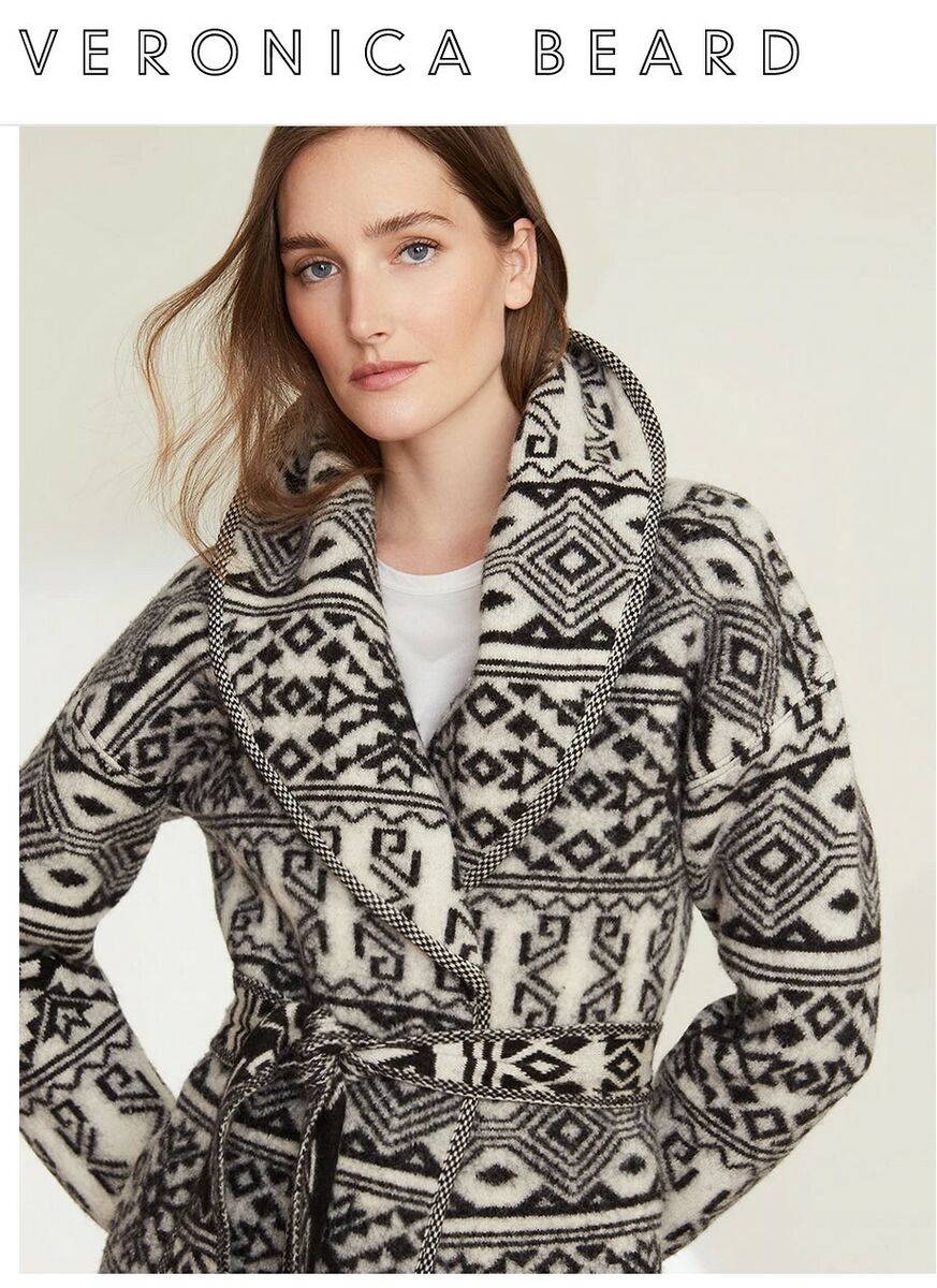 Sz Medium NWT VERONICA BEARD Carrington Wrap Sweater Coat Sz Medium NWT VERONICA BEARD Carrington Wrap Sweater Coat
