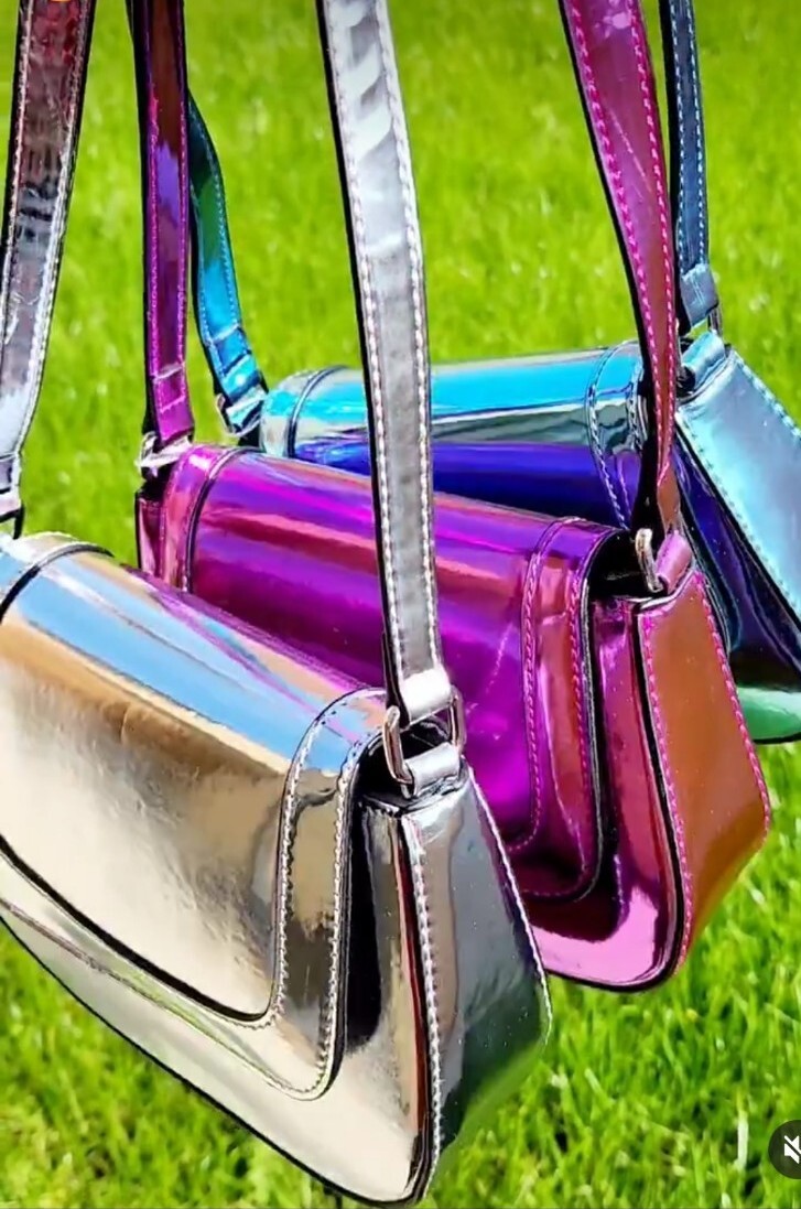 Crossbody Bags Primark Holographic Bag Primark Ladies Metallic
