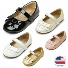 DREAM PAIRS Toddler Little Girls Kids Mary Jane Ballet Flats Dress Party Shoes