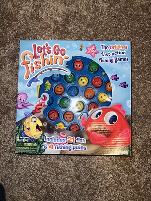 Pressman Let's Go Fishin' Game