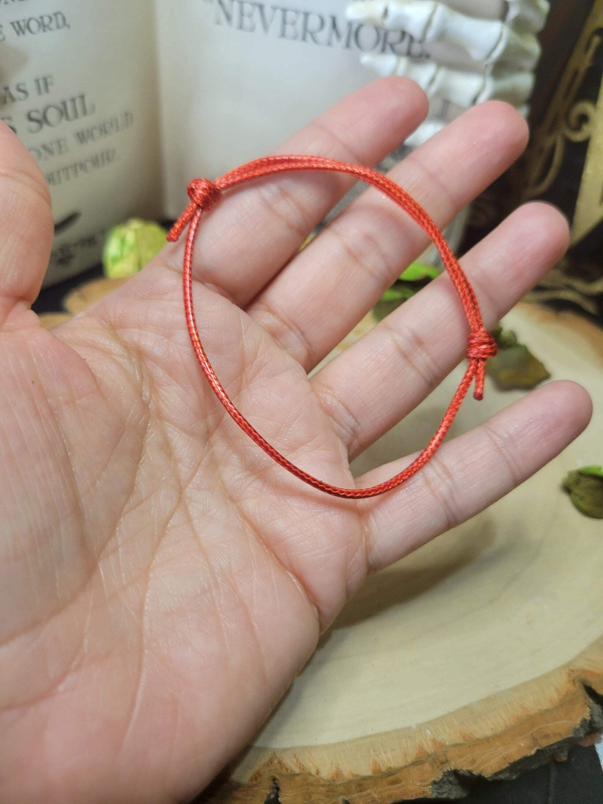 Red String Bracelet: Evil Eye Protection, Adjustable Cord