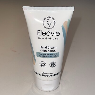 Eleavie Natural Skin Care Hand Cream Avocado Oil Vitamin E 