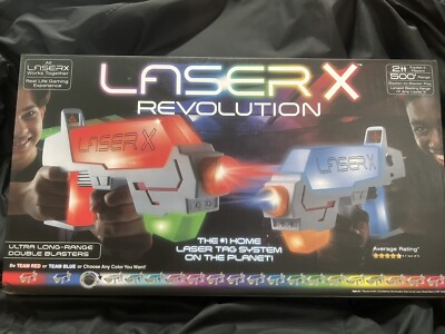 Laser X Revolution Two Player Long Range Laser Tag Gaming Blaster Set -...