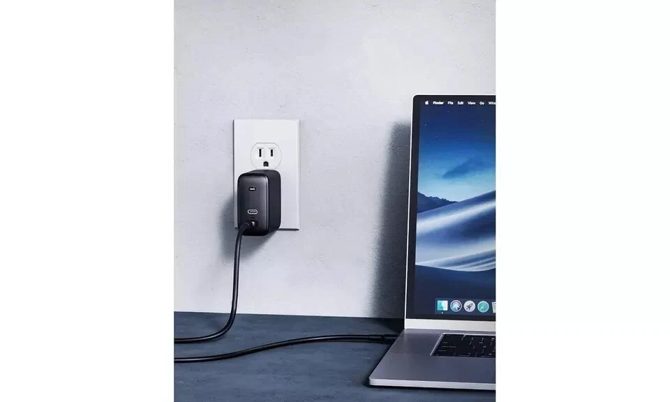 AUKEY Omnia 100W 2-Port PD Charger PA-B6 | USB-C Fast Wall Charger-APPLE/SAMSUNG - Image 4 of 4