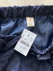 NWT J. Crew Crewcuts  Skirt Navy Blue Lined Ruffle Detail Size 12 — photo 5