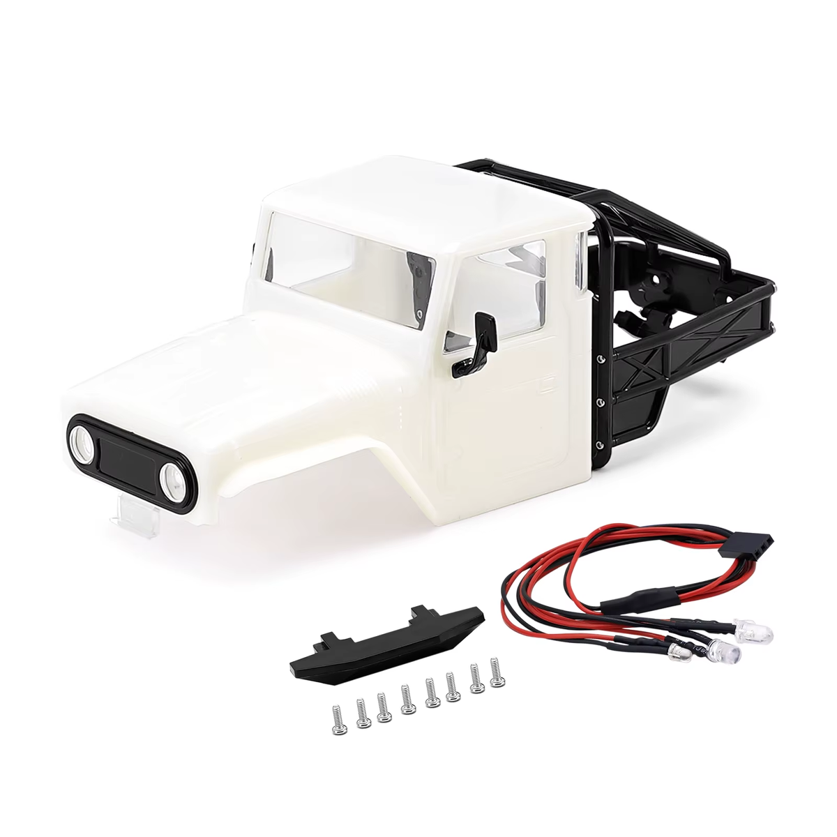 Carrosserie rigide vert métallisé ABS INJORA 155m pour TRX4M Bronco Defender - 4M-66MG