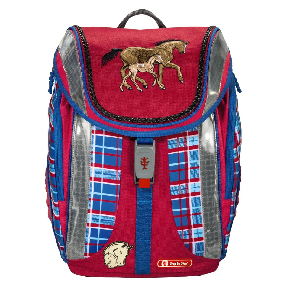 HORSE FAMILY -Pferd- Step by Step FLEXLINE Schulranzen-Set 7tlg. mit SPORTTASCHE - Bild 2 von 4