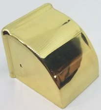 LARGE Smooth Stamped Brass Plain Leg Toe End Cap Claw Foot CHAIR stool table NEW