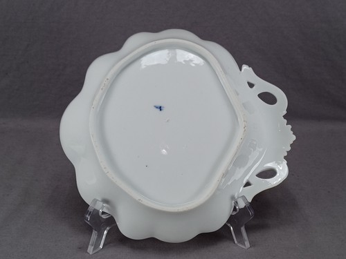Locre La Courtille Hand Painted Floral & Gold Dessert Dish Circa 1773-1824 B - Picture 9 of 10