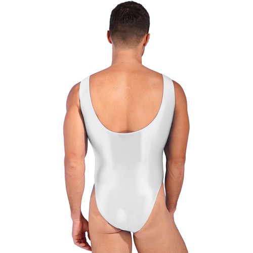Body de leotardo Mankini de una pieza sin mangas para hombre ropa interior individual de lucha libre - Imagen 6 de 111