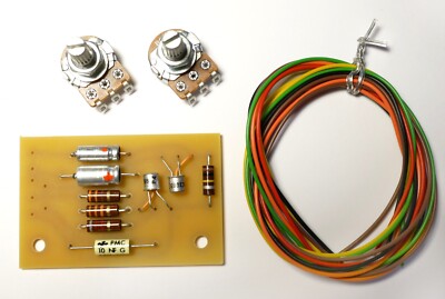 【厳選パーツ】Fuzz Face系 ハンドメイド・ペダル /BC108系メタル缶 Pre Built BC108 Fuzz Face Board PCB Kit NOS Components Allen