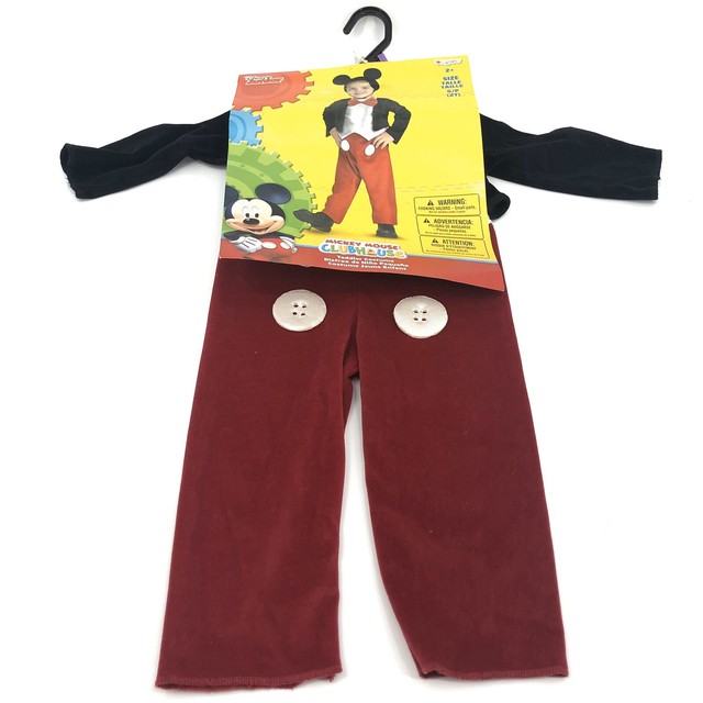 Mickey Mouse Clubhouse Mickey Toddler 2T Halloween Dress Up Cosplay