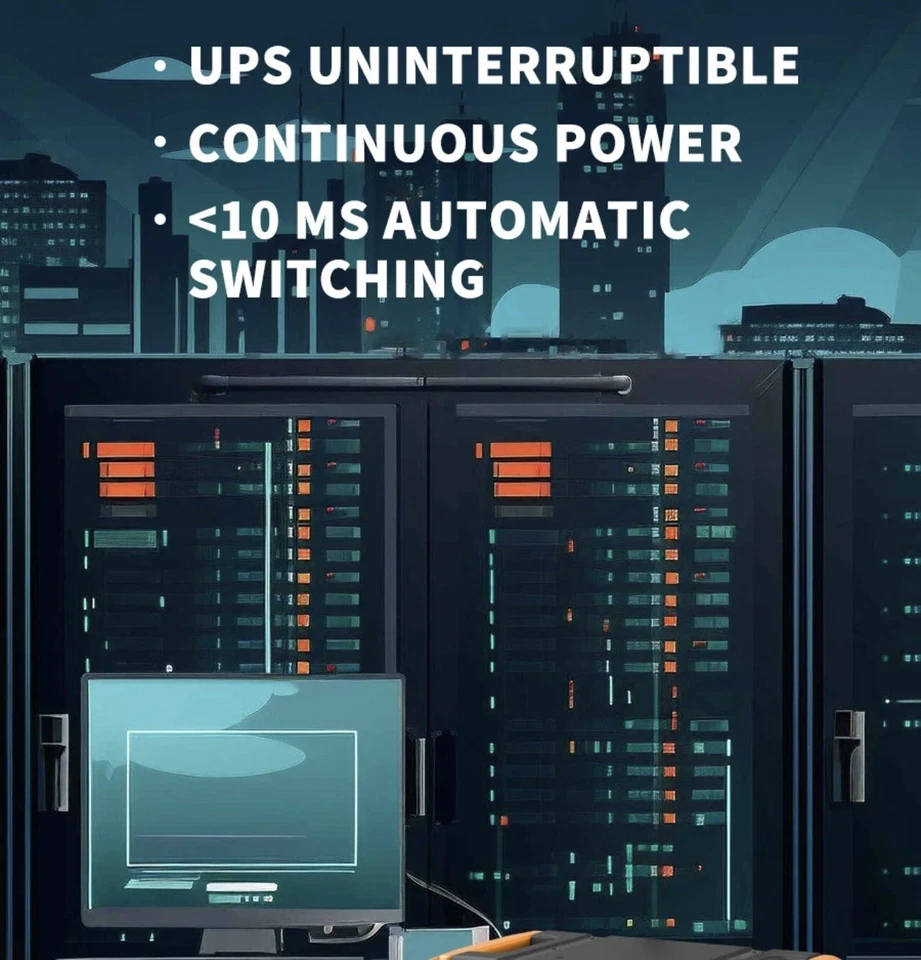 RTECH Portable Power Station 5376Wh 230V/3000W Solar Power Generator With Solar - Image 4 of 4