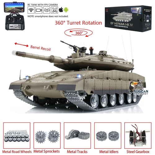 HengLong 7.0 Merkava Ferngesteuerter IDF MK IV Professionelle Ausgabe Panzer - Bild 8 von 9