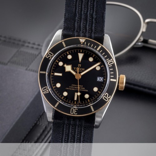 Tudor Black Bay Stahl / Gold Automatik Herrenuhr Ref. 79733