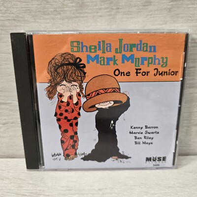 Sheila Jordan /Mark Murphy - One for Junior CD Rare Jazz Muse 1993 USA Import VG