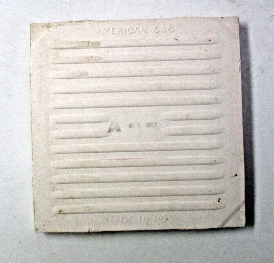 1 Azulejo de Pared AO American Olean EE. UU. 4-1/4" Ciruela Brillante Rojo Oscuro Cerámica De Colección Años 70 Foto 2 de 4