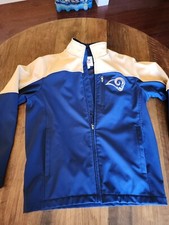 Vintage Men Meduim - St. Louis Rams NFL Football Full-Zip Coat Jacket J37