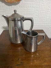 And Cromargan Stainless Steel Coffee Pot & Jug Marked With Star - Shipping?
