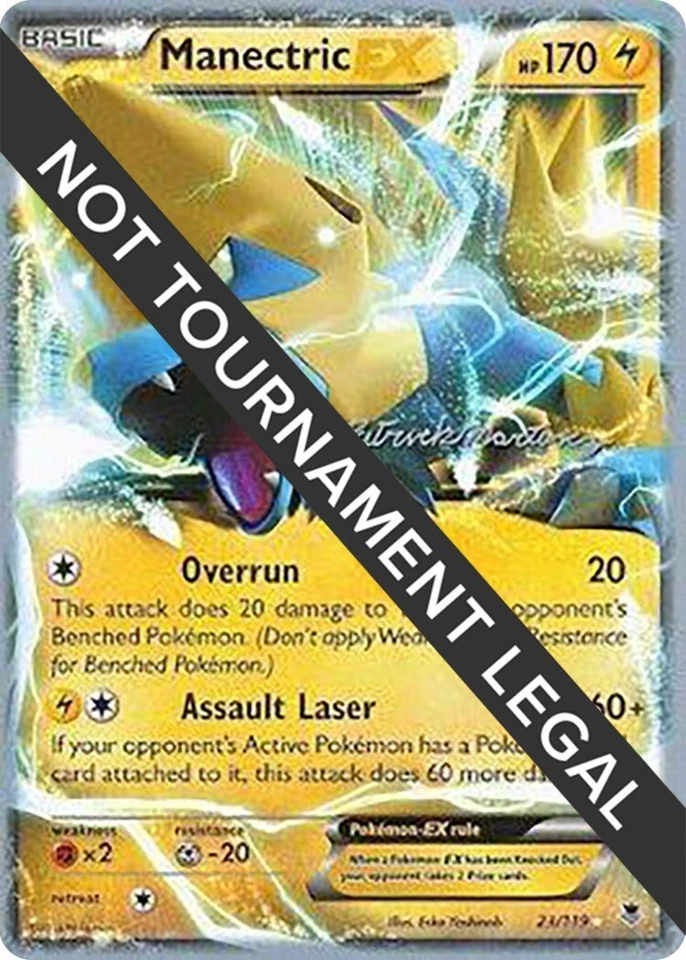 Manectric ex 23/119 World Championship Decks