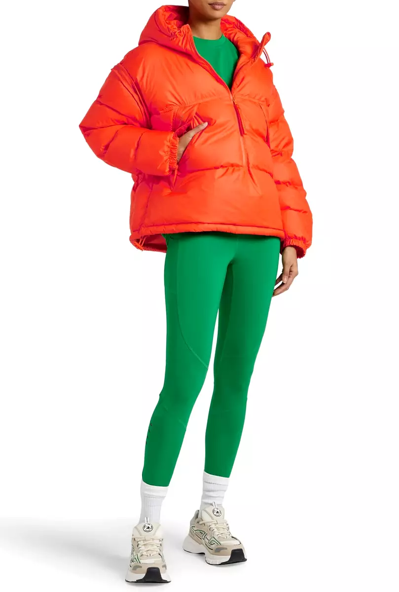 Adidas by Stella McCartney MID-LENGTH PADDED SHELL PULL ON Hooded 