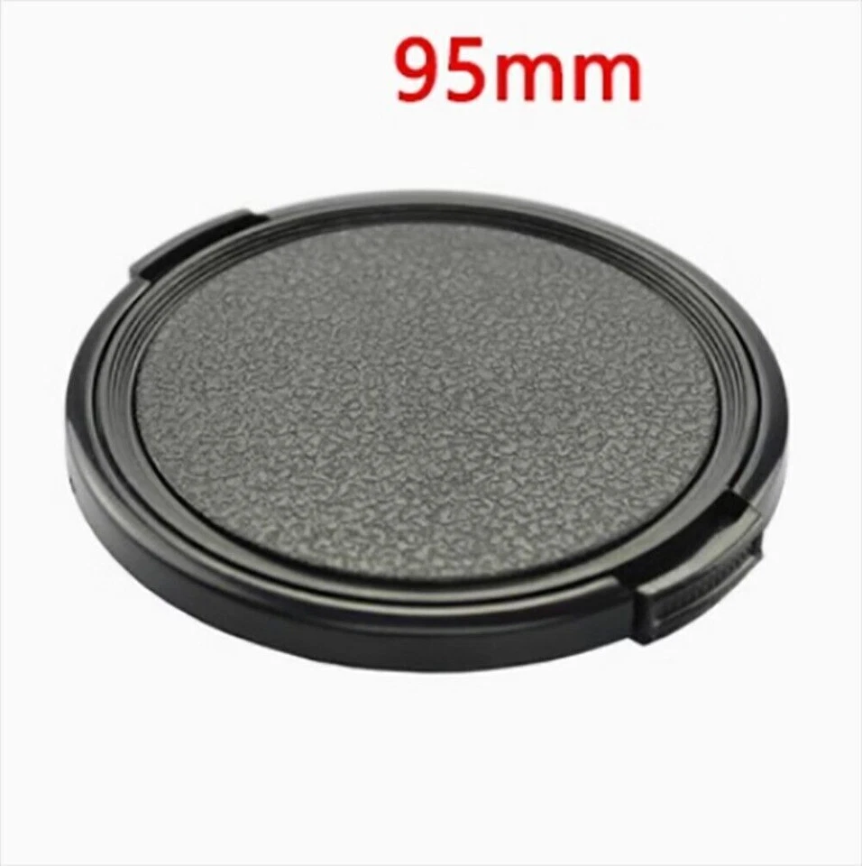 1PC Side Pinch Snap-On Front Lens Cap for Nikon, Fuji, Canon, Sony * All Sizes* - Image 2 of 4