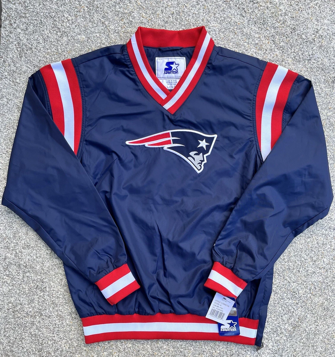 Patriots starter pullover jacket top