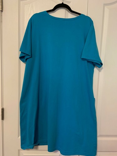 KARLA MARIE SHORT SLEEVE BEACH DRESS - 1X - CHOOSE COLOR - Picture 11 of 14