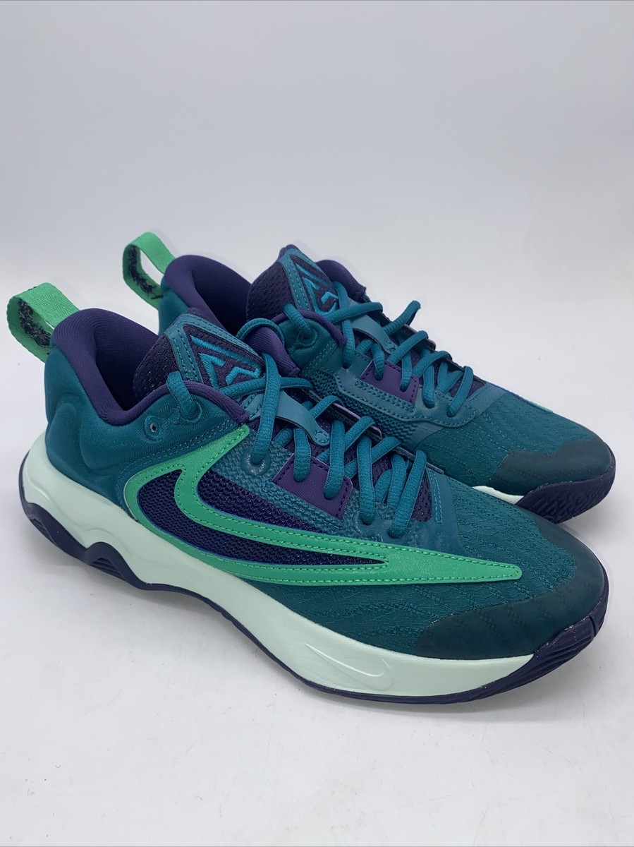 Nike Giannis Immortality 3 Low Teal Purple DZ7533-301 Men's