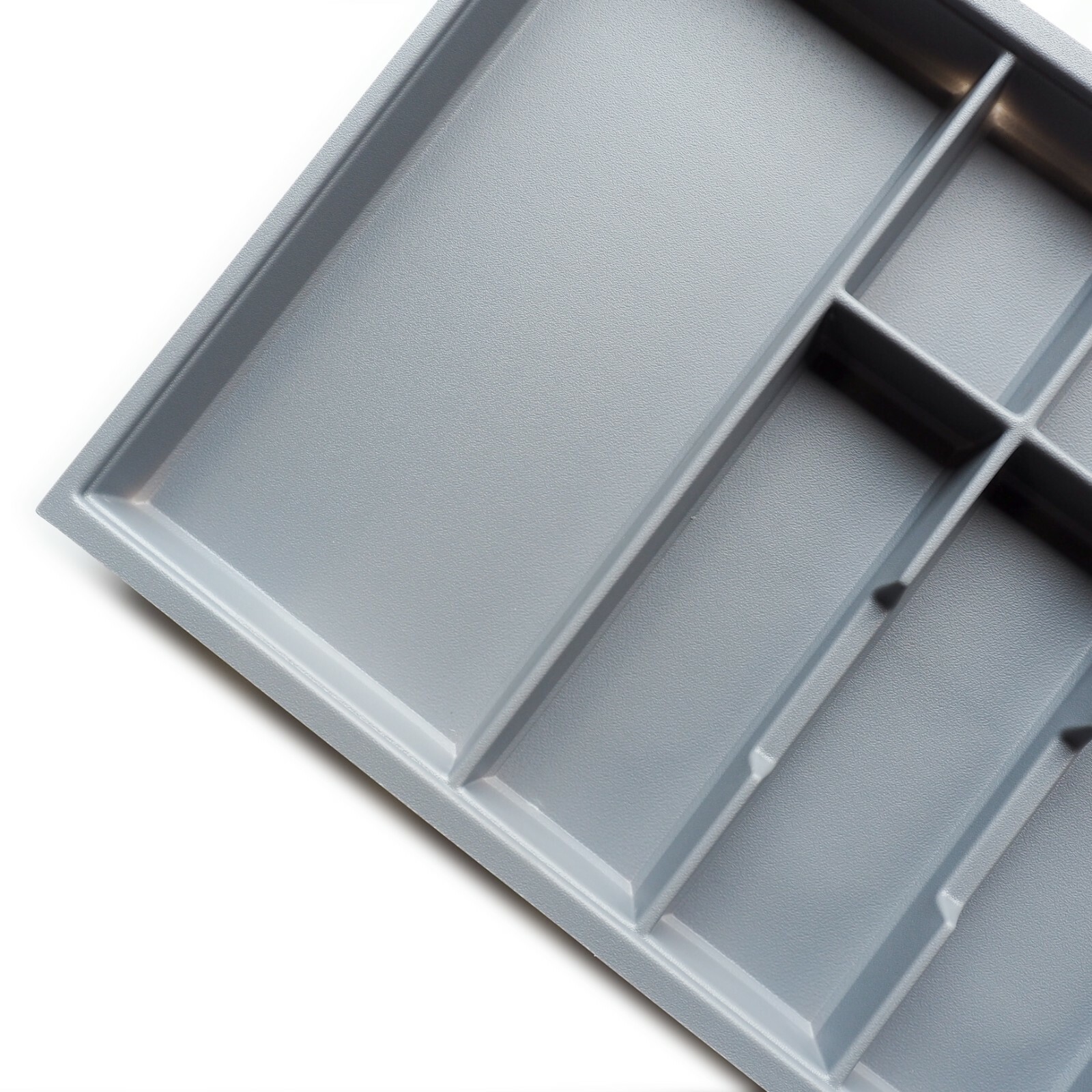 Grey Kitchen Cutlery Tray 900mm Blum Tandembox Drawer 422mm L x 814mm W