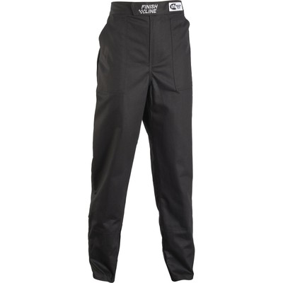 Finish Line One-Layer SFI-1 Premium Racing Suit Pants Black Large